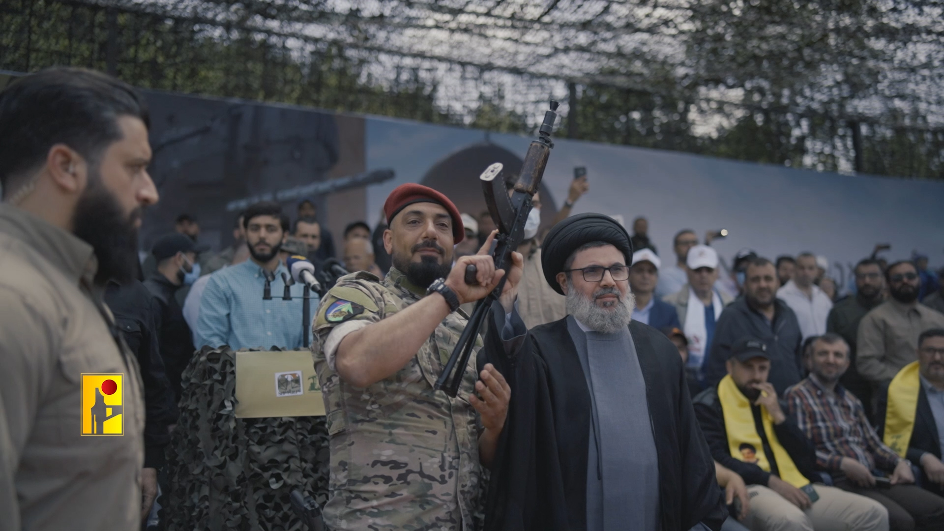 مناورة المقاومة الاسلامية - حزب الله - مشاهد الاعلام الحربي (19)